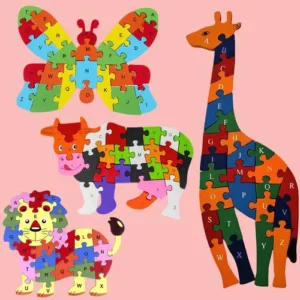 2 in 1 Animal Puzzle  - Pack of 1