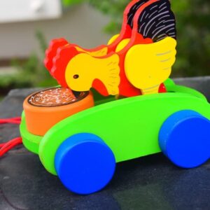 Eating cock pull along - pack of 1