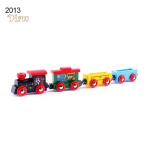 Wooden Train set - Magnet Train Toy
