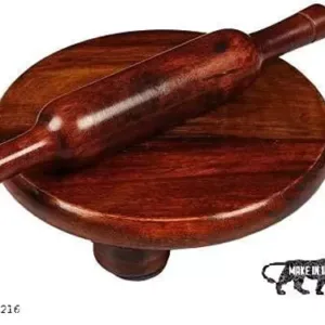 Wooden chapathi Base Only Small - 9  inch