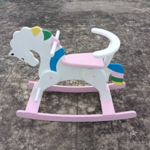 Unicorn Multicolour rocking Horse (No cash on Delivery)