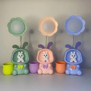 Little Bunny LED Table Lamp With PenStand And Sharpner