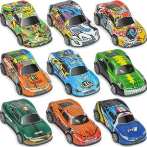 4 pieces Metal Racing Car Set - Pull Back Friction