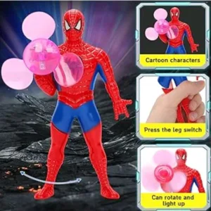 Lighting SpiderMan Hand press Fan - 1 piece